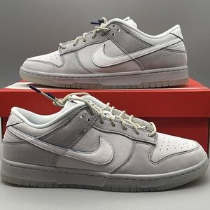 Nike Dunk Low Retro Size 9 Men’s Wolf Grey Pure Platinum White Shoes